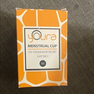 Oura Orange Menstrual Cup Set